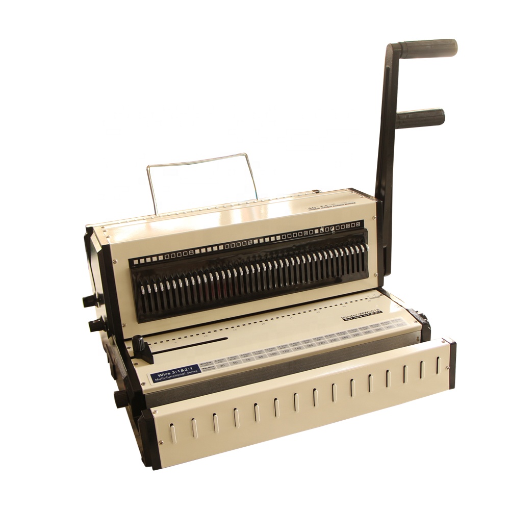 Binding Machine Comb - Máquina de Encadernação Manual Multifuncional de