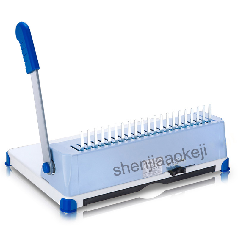 Binding Machine Comb - Máquina de encadernação tipo pente tamanho
