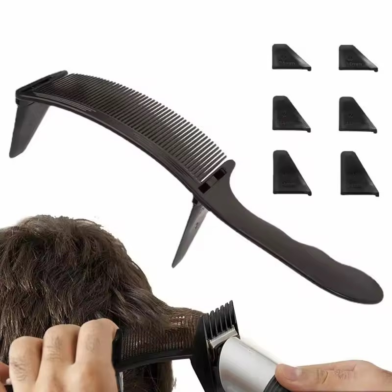Binding Machine Comb - Pente de Cabeleireiro Profissional Curvo para