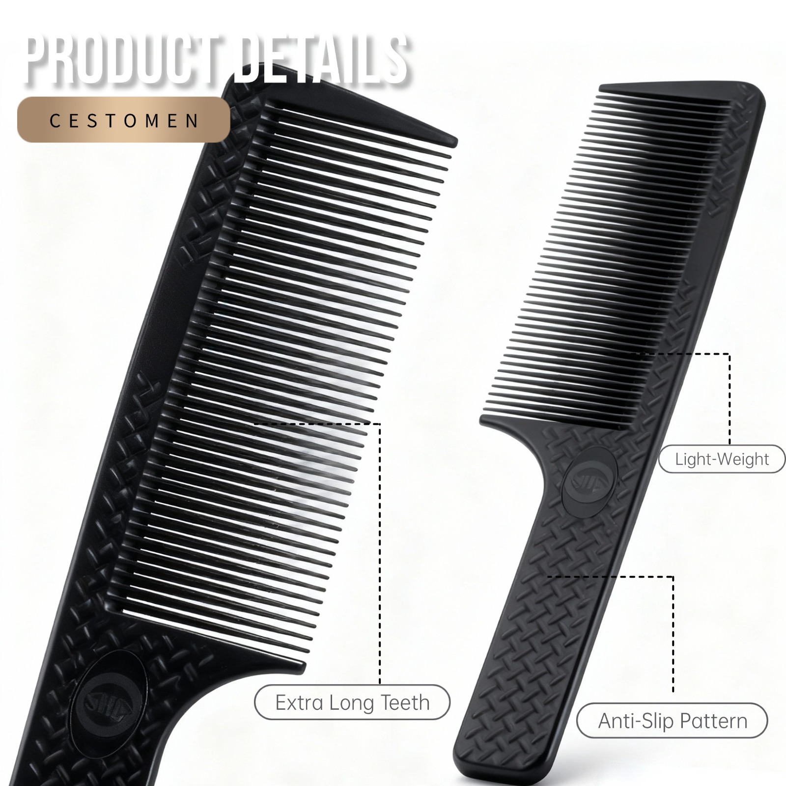 Conjunto de 2 Pentes Profissio - Binding Machine Comb avaliação e preço