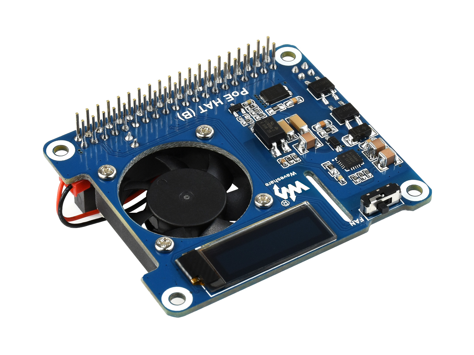 Chapéu waveshare power over et - Power Over Ethernet avaliação e preço