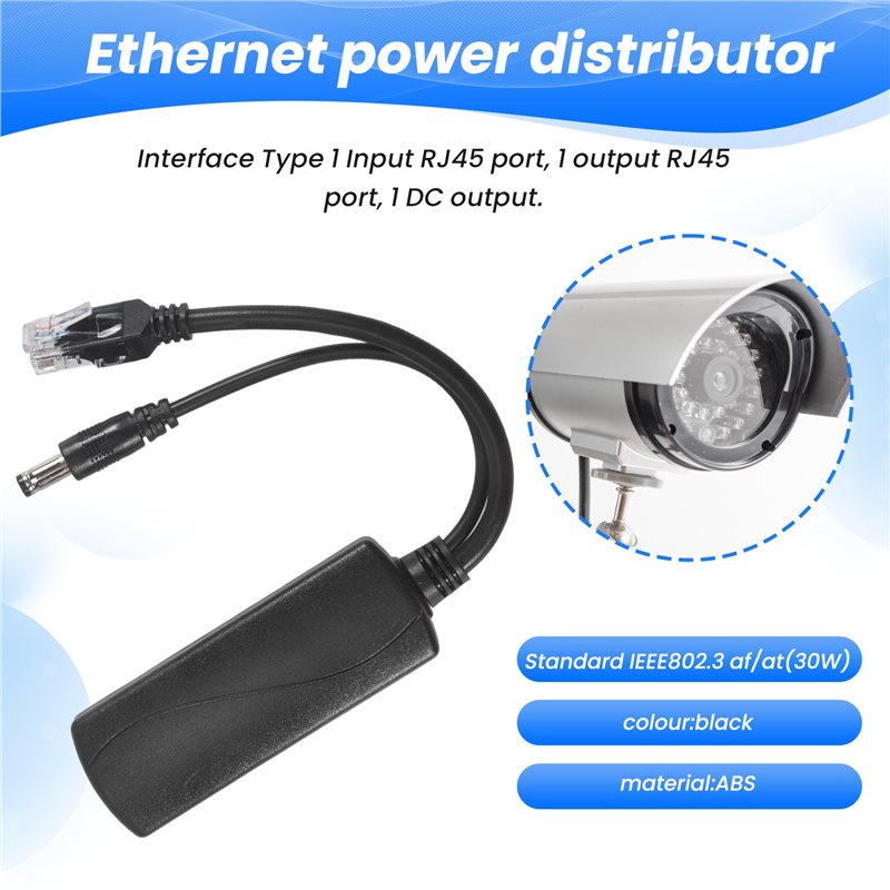Splitter Gigabit Power Over Et - Power Over Ethernet avaliação e preço