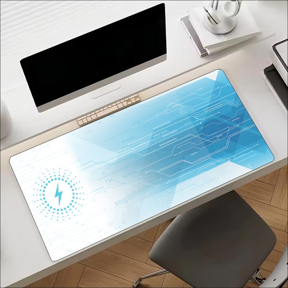 Mouse Pad Estendido Blue Tech  - Office Tech Gear avaliação e preço
