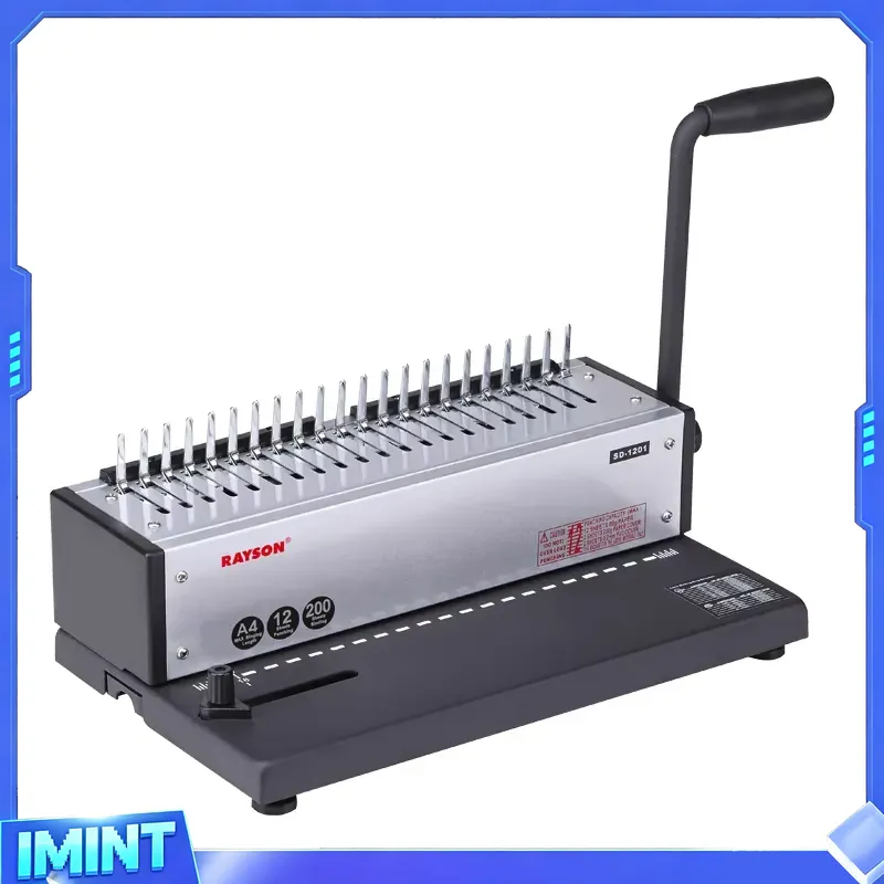 Máquina de Encadernação Rayson - Binding Machine Comb avaliação e preço