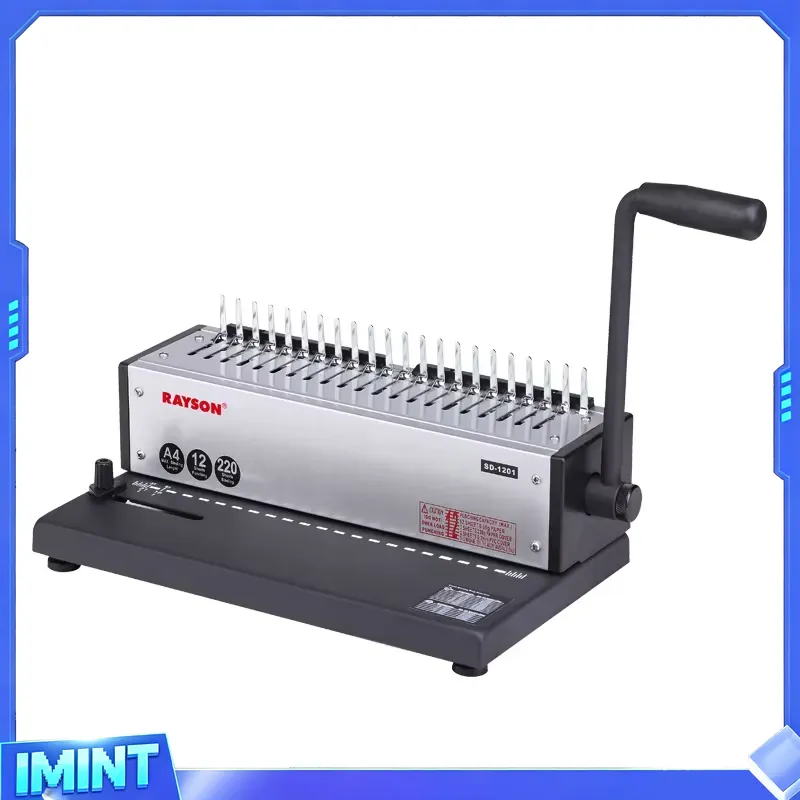 Máquina de Encadernação Rayson - Binding Machine Comb avaliação e preço