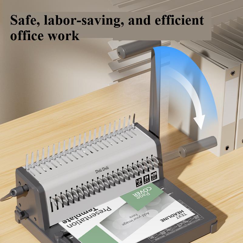 Máquina de Encadernação com Pe - Binding Machine Comb avaliação e preço