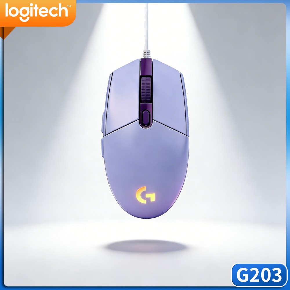Mouse Gamer Logitech G203 com  - Logitech Mouse G203 avaliação e preço