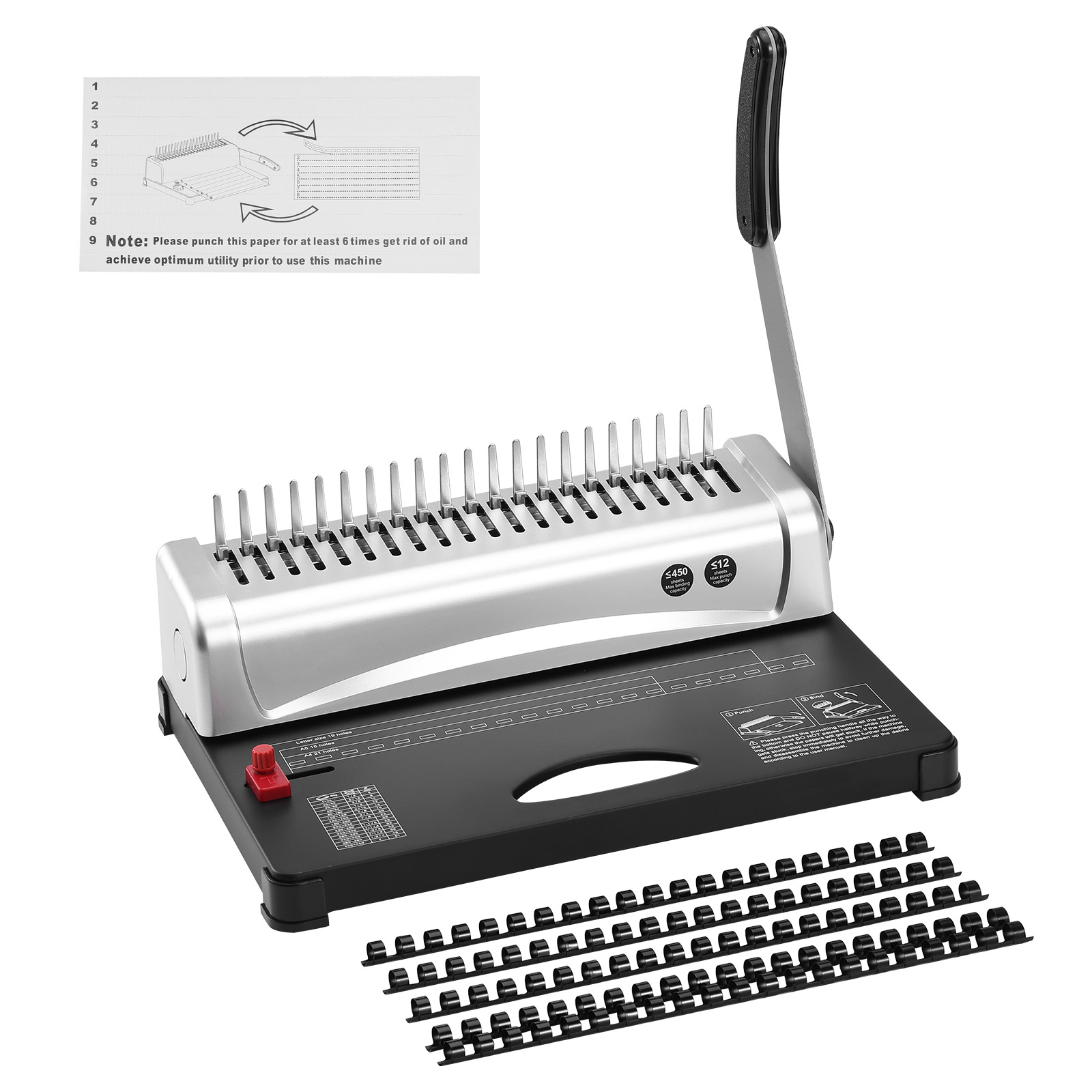 Máquina de encadernação VEVOR, - Binding Machine Comb avaliação e preço
