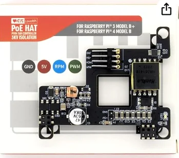 LoveRPi PoE HAT: HAT Profissio - Power Over Ethernet avaliação e preço