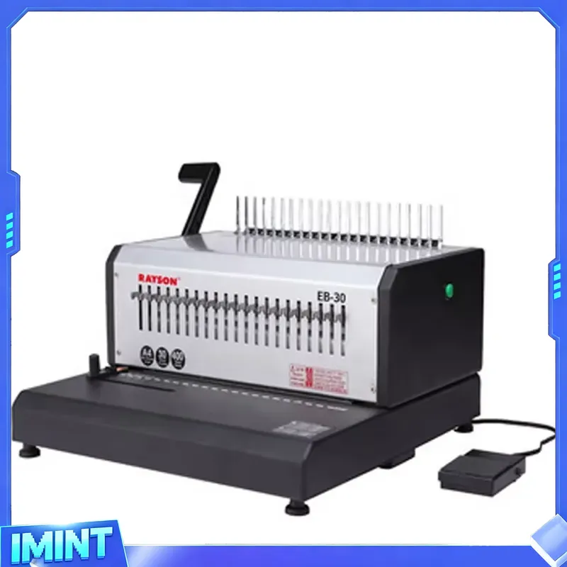 Encadernadora Elétrica de Pape - Binding Machine Comb avaliação e preço
