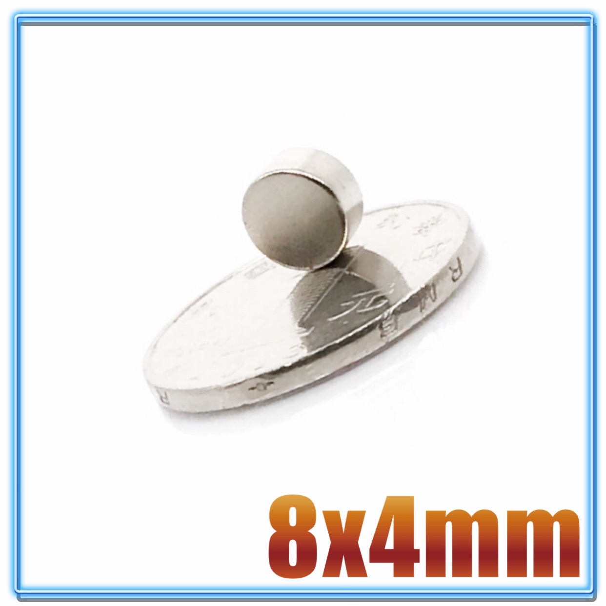 Ímã redondo 8x4mm, 10/50/200/1 - Office Technologies avaliação e preço